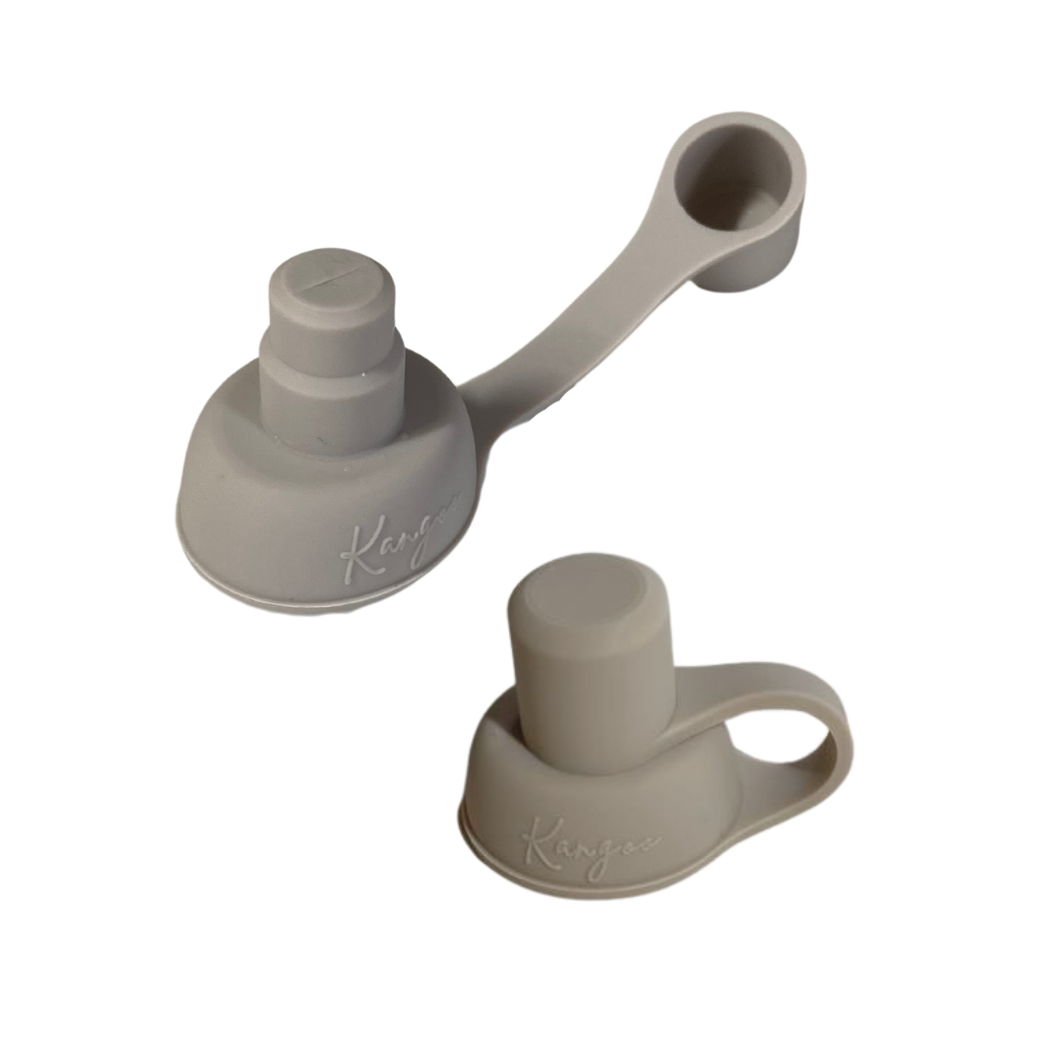 Spill-proof spouts for food pouches (2 units) no mess