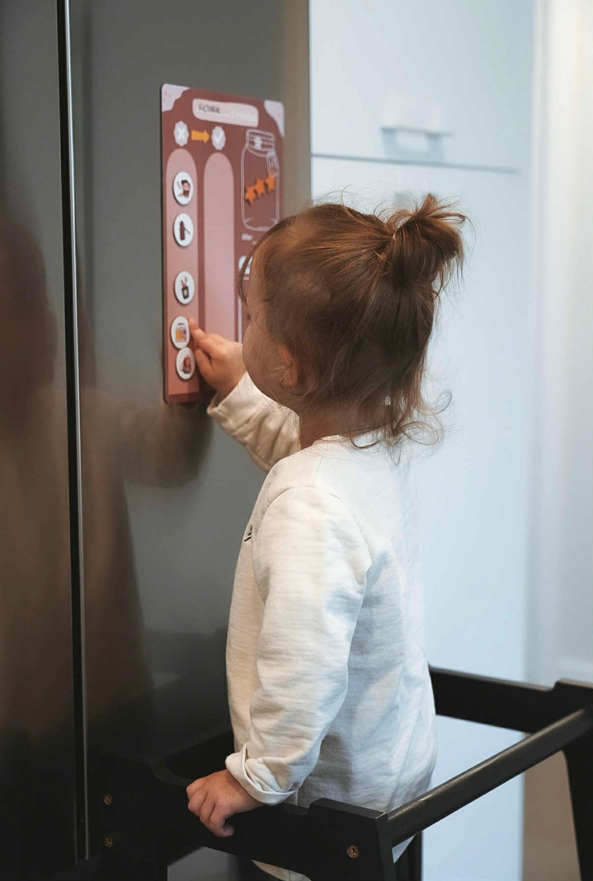 Magnetic Routine Chart for Kids - Behavior Reward Chart - Responsibility List - Potty Training