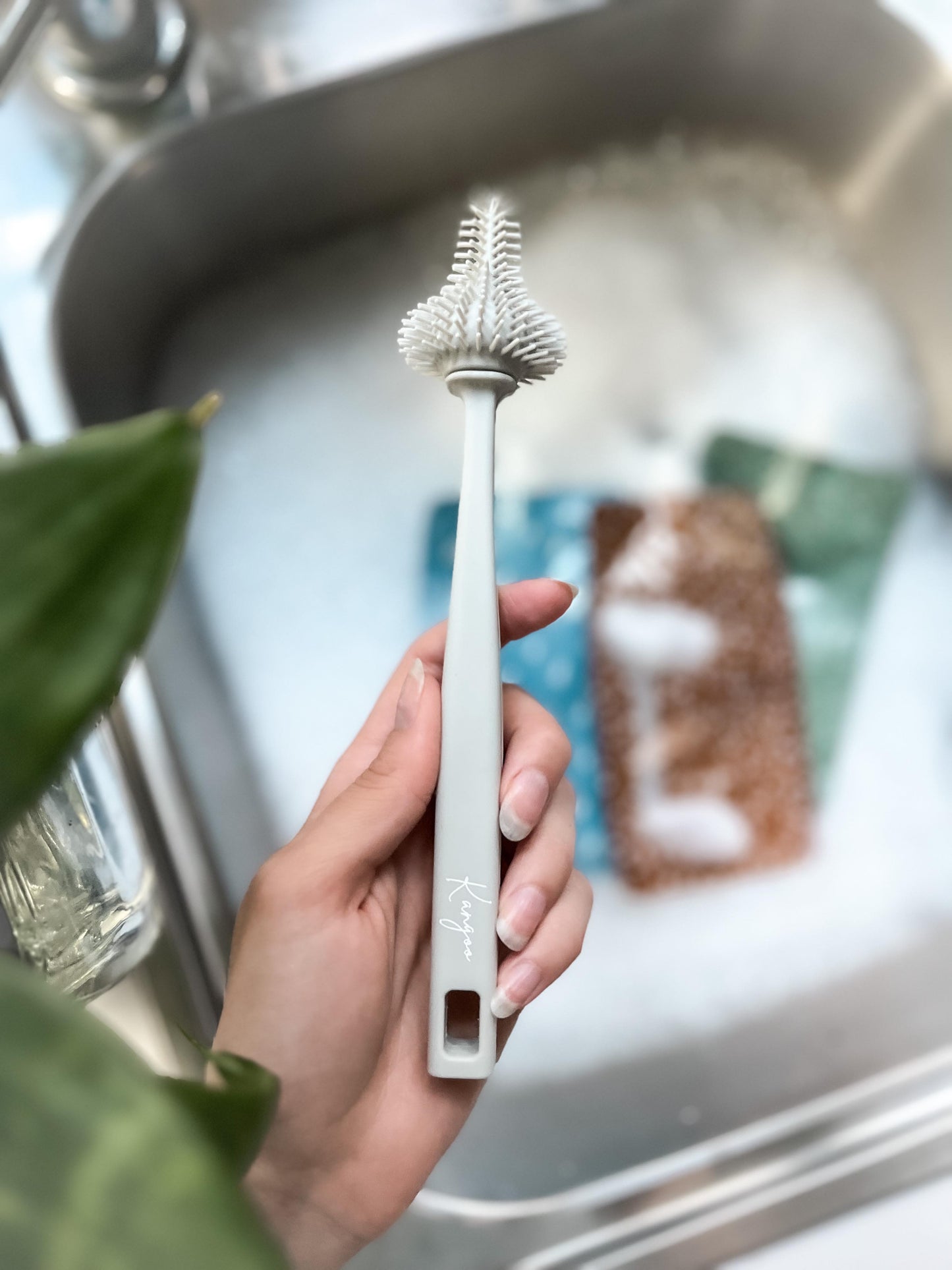STARTER PACK Reusable pouches Neutral (6x) + Boho (6x) + Organizer + Brush + Anti-spill spouts + Drainer